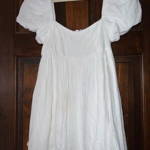 Princess Polly White Romper Neck Dress